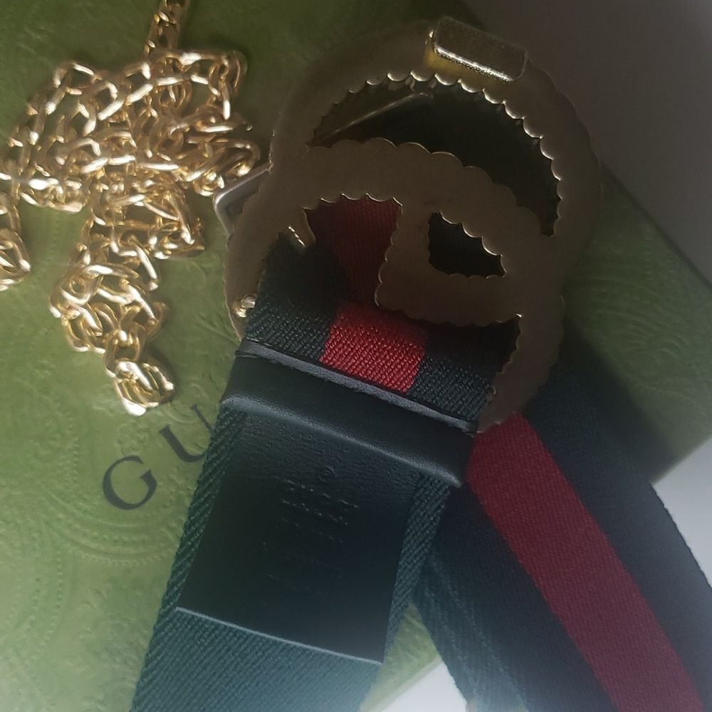 Gucci Gg Web Ophidia Bag And Gg Torchon Web Belt … - image 6